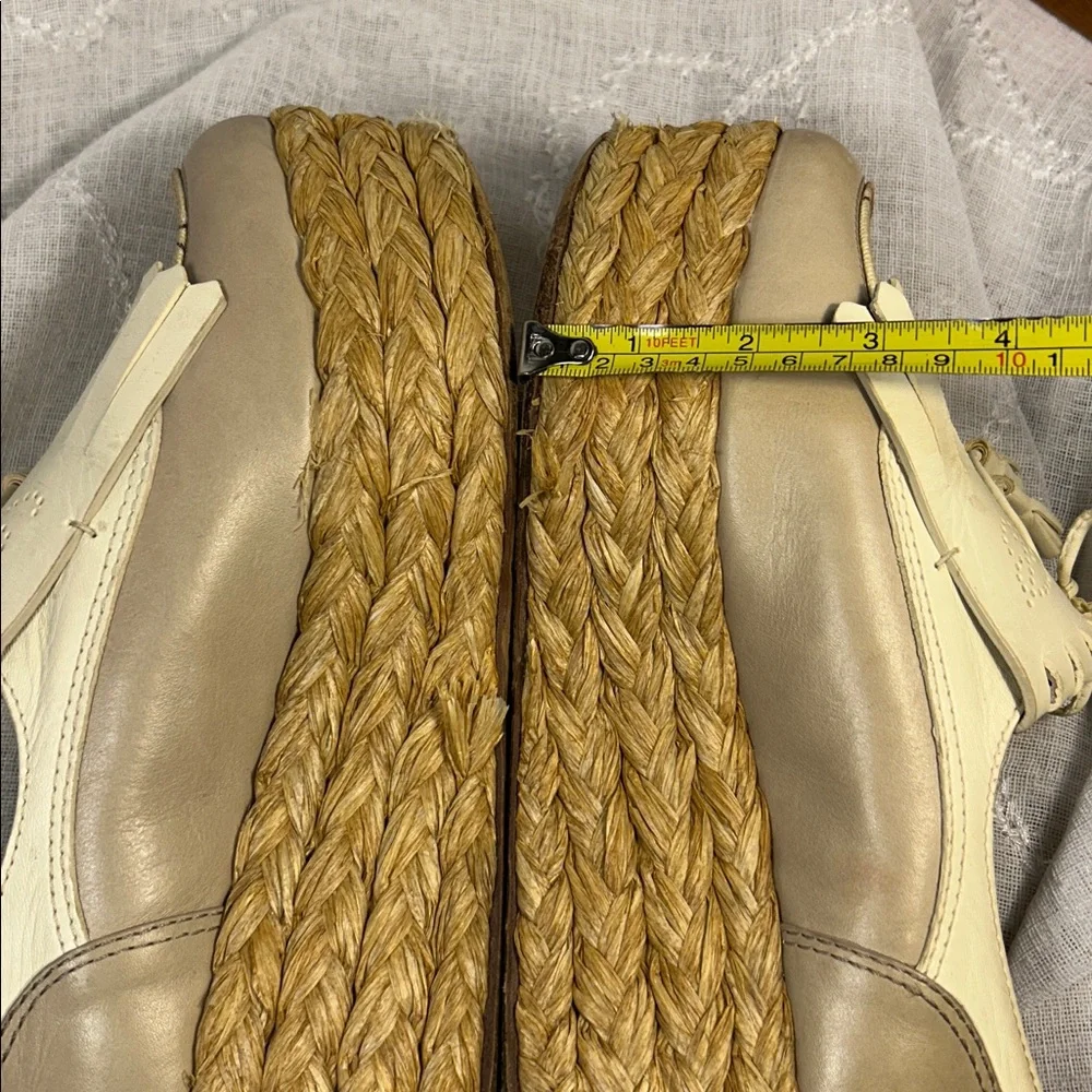 Tory Burch platforms leather loafers with tassles